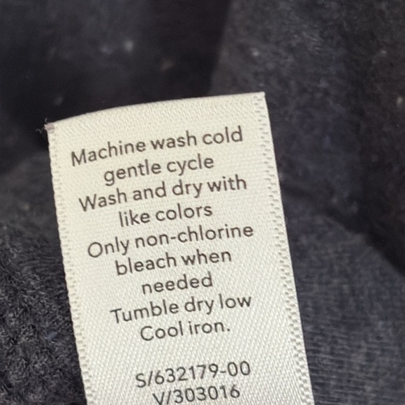 Athleta Balance Pullover Long Sleeve Sweatshirt Speckled Blue Size M - Picture 12 of 12